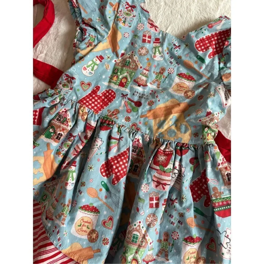Custom Made Holiday Dress 4T